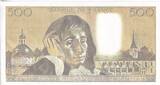 France 1988 500 Francs - Pascal - 03-03-1988 - Serial C.273 - P.156 UNC