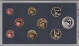 France  Proof set 9 coins in euros - 2004 - proof UNC