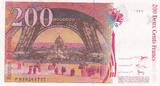 France  200 Francs - Gustave Eiffel - Eiffel tower - Without strap - 1996 - Serial P.039 UNC