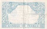 France 1916 5 Francs - Blue - 11-02-1916 - Serial B.10284 XF