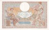 France 1936 100 Francs - Luc Olivier Merson - 08-10-1936 - Serial P.52186 - P.69 XF
