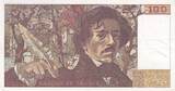 France  100 Francs - Delacroix - 1978 - Serial X.1 - P.154 VF