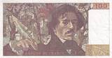 France  100 Francs - Delacroix - 1978 - Serial X.1 - P.154 VF