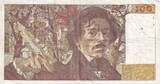 France  100 Francs - Delacroix - 1978 - Serial A.4 - P.154 VF