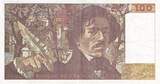 France  100 Francs - Delacroix - 1978 - Serial A.5 - P.154 VF
