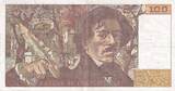 France  100 Francs - Delacroix - 1978 - Serial W.7 - P.154 VF