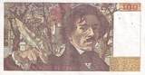 France  100 Francs - Delacroix - 1978 - Serial W.9 - P.154 VF