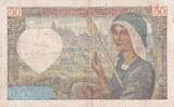 France 1942 50 Francs - Jacques Coeur - 05-02-1942 - Serial F.166 - P.93 VF