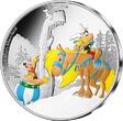 French Mint  Astérix and the griffin - 10 Euros Coloured Silver Proof 2022 (MDP) BE ( belle épreuve)