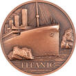 Cook Islands  Titanic - 1 Dollar Antique Copper 2022 UNC