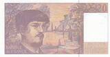 France  20 Francs - Debussy - 1997 - Serial K.063 UNC