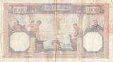 France 1927 1000 Francs Ceres and Mercury - 24-08-1927 - Serial M.483 VF
