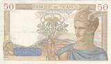 France 1937 50 Francs - Ceres - 27-05-1937 - Serial G.6303 VF