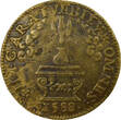 France 1 token Nobility of Reims, Louis II de Guise - Brass Token - 1588 VF