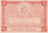 France  0.5 Franc - Honfleur and Caen Chamber of Commerce - 1920 - Serial C UNC