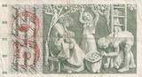 Switzerland 1973 50 Francs - Young girl - Harvesting apple - 07-03-1973 - Serial 43J - P.48m VF