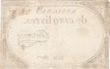 France 5 livres 5 Pounds - 10 Brumaire Year II (31.10.1793) - Sign. Chaignet - Serial 12650 FF