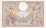 France 1935 100 Francs Luc Olivier Merson - Large Cartridges - 14-11-1935 - Serial U.49922 XF