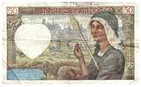 France 1941 50 Francs Jacques Coeur - 11-09-1941 - Serial O.116 - Fay.19.14 FF+