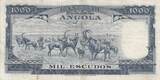 Angola 1970 1000 Escudos - A. Tomas - dam - 10-06-1970 - Serial 30tTS VF