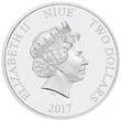 Niue island  Chewbacca - Star Wars - 2 Dollars colour 2017 BE ( belle épreuve)
