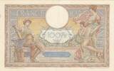 France 1931 100 Francs LOM - large cartridges - 02-04-1931 - Serial G.29943 VF+