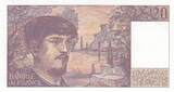 France  20 Francs - Debussy - 1983 - Serial J.012 XF+