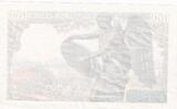 France 1942 100 Francs Descartes - Proof with watermark - UNIFACE - (21-07-1944) UNC