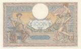 France 1927 100 Francs LOM - large cartridges - 13-04-1927 - Serial X.17524 XF