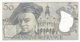 France  50 Francs - Quentin de la Tour - 1988 - Serial P.53 XF
