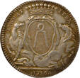 France 1 token Mayors of Nantes, Jean Baptiste Gellée - Silver Token, 1st Mandate - 1756 TTB/TTB+