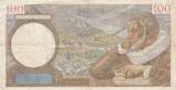 France 1941 100 Francs Sully - 04-09-1941 - Serial T.24003 VF