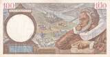 France 1942 100 Francs Sully - 12-02-1942 - Serial F.28608 VF