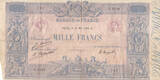 France 1926 1000 Francs - Blue on lilac - 12-05-1926 - Serial G.2349 FF