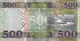 South Sudan  500 Pounds - Dr John Garang de Mabior - 2020 - Serial AN UNC