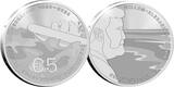 200 years of sea rescue in the Netherlands - 5 Euros Coincard UNC 2024 BE ( belle épreuve)