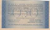 France 0.50 franc 50 Centimes - Bon de Solidarité - 1941 - WWII - XF