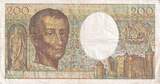 France  200 Francs - Montesquieu - 1981 - Serial U.006 VF