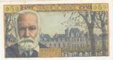 France 5 francs 1963 5 NF - Victor Hugo - 02-05-1963 - Serial B.104 XF+