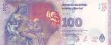 Argentina  100 Pesos Eva Peron (Evita) - Serial CA - 2012 UNC