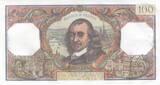 France 1977 100 Francs - Corneille - 03-03-1977 - Serial E.1061 AU