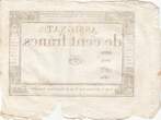 France  100 Francs - 18 Nivose An III - (07.01.1795) - Sign. Gibier - Serial 2849 VF