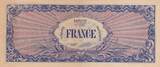 France  100 Francs - Allied Military Currency - 1944 - Serial 6 - Num 6364215 XF