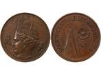 France 1 token Société Centrale des Architectes - Jeton Cuivre Poinçon Abeille (1860-1879) VF