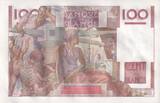 France 1951 100 Francs Young Farmer - 06-09-1951 - Serial C.397 UNC