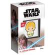 Niue island 2 dollars Luke Skywalker - STAR WARS Chibi - 1 Once Silver Colour 2021 6/9 UNC
