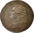 France 1 token Mayors of Angers, Louis-Stanislas-Xavier - Silver Token - Undated TTB/TTB+