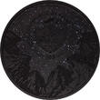 Palau  Python - 2 Ounces Black Obsidian Silver - 10 Dollars 2022 - RARE UNC