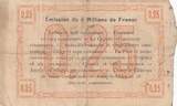 France 25 centimes 1915 25 Cents - Fourmies - Regional Coupon - 24-10-1915 - First serial VF