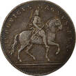 France  States of Brittany, Louis XIV – Silver Token, Equestrian Statue - 1693 Vannes FF+